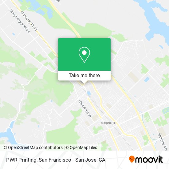 PWR Printing map