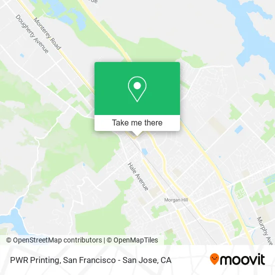 PWR Printing map