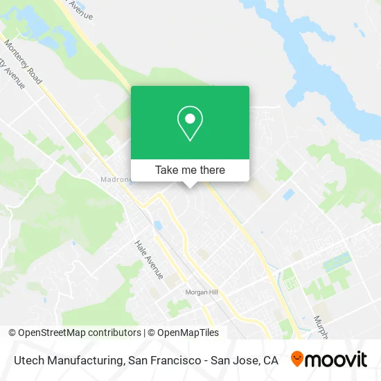 Mapa de Utech Manufacturing