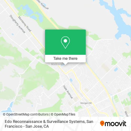 Mapa de Edo Reconnaissance & Surveillance Systems
