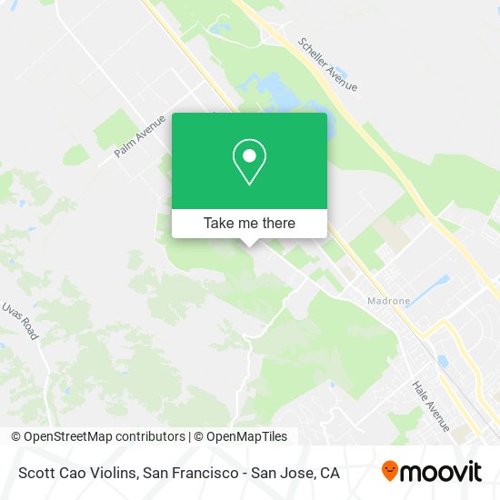 Mapa de Scott Cao Violins