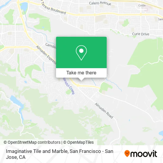 Imaginative Tile and Marble map