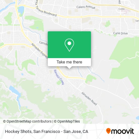 Hockey Shots map