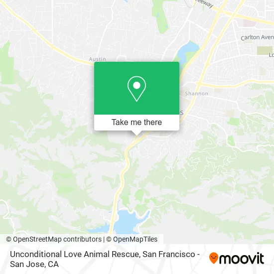Unconditional Love Animal Rescue map