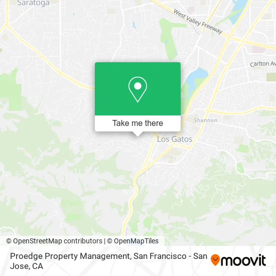 Proedge Property Management map