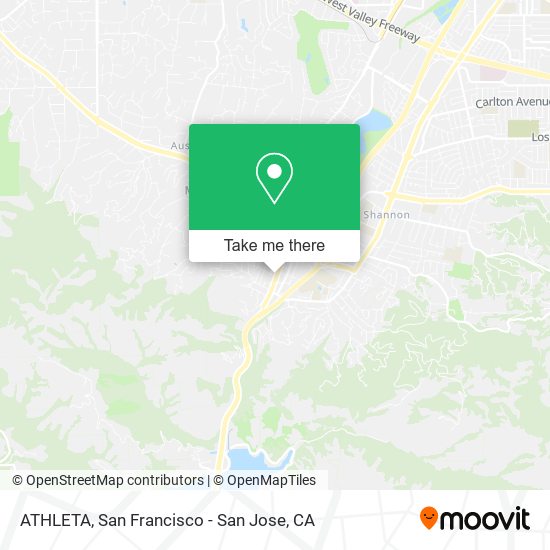 ATHLETA map