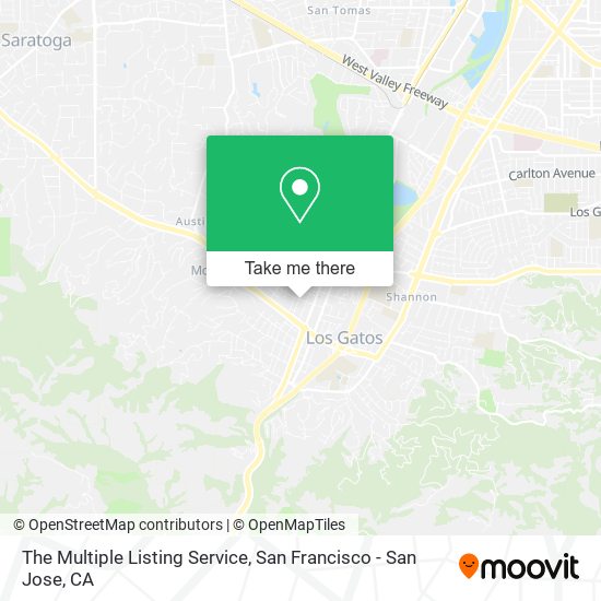 The Multiple Listing Service map