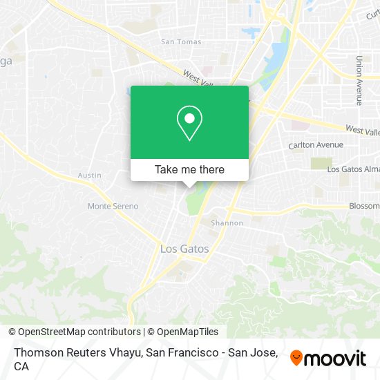 Thomson Reuters Vhayu map