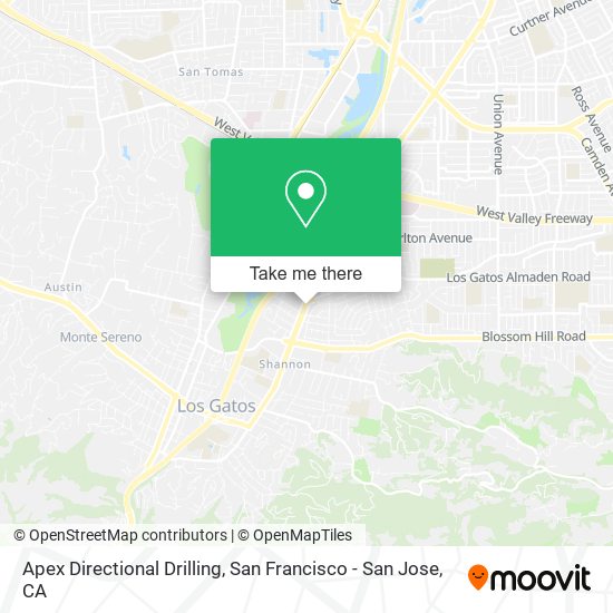 Apex Directional Drilling map