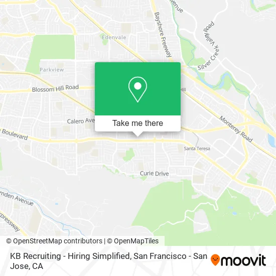 KB Recruiting - Hiring Simplified map