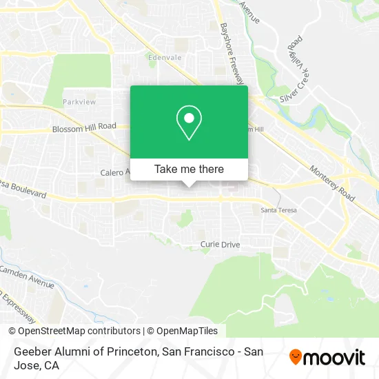 Geeber Alumni of Princeton map