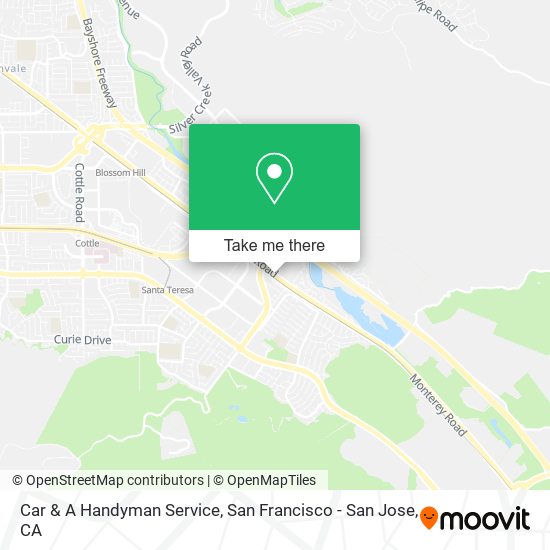 Car & A Handyman Service map