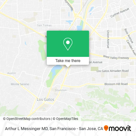 Mapa de Arthur L Messinger MD