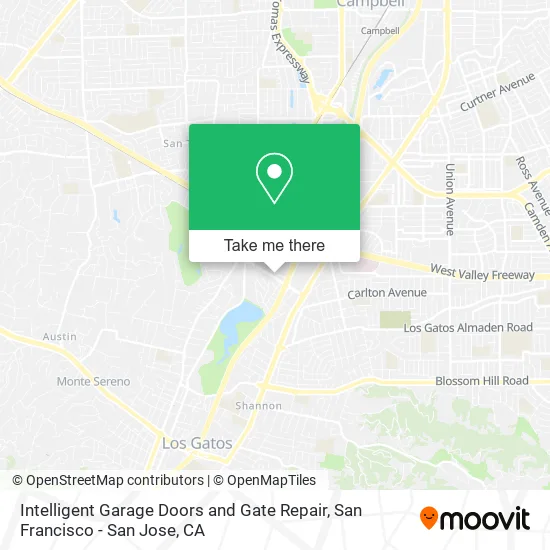 Intelligent Garage Doors and Gate Repair map