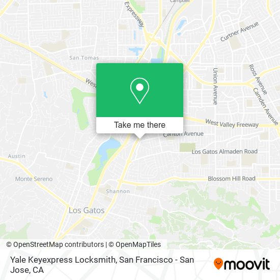 Yale Keyexpress Locksmith map