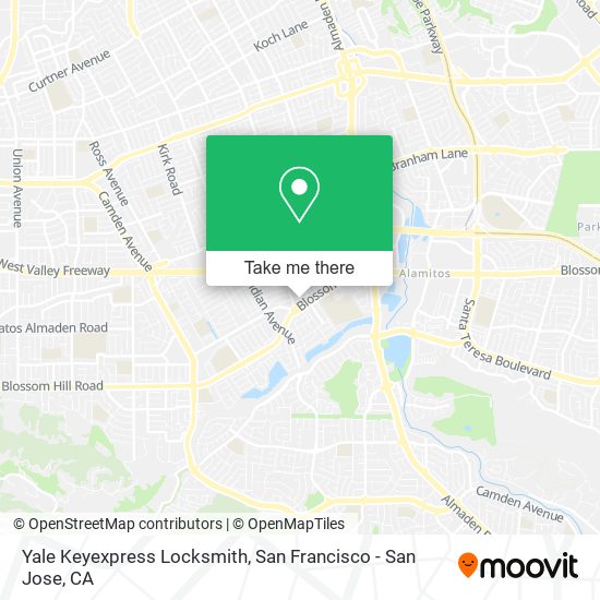 Yale Keyexpress Locksmith map