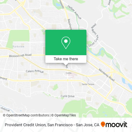 Provident Credit Union map