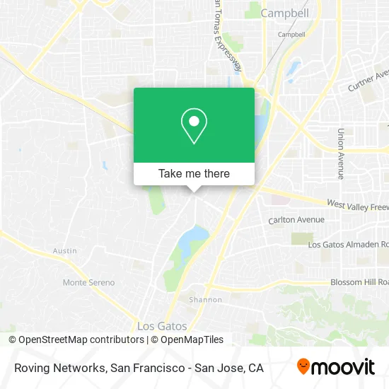 Roving Networks map