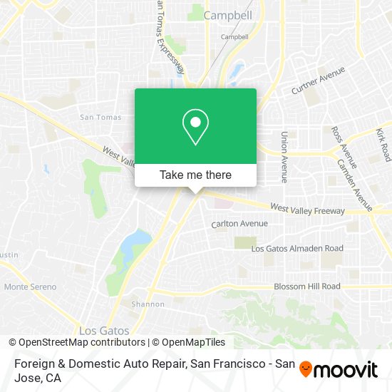 Foreign & Domestic Auto Repair map