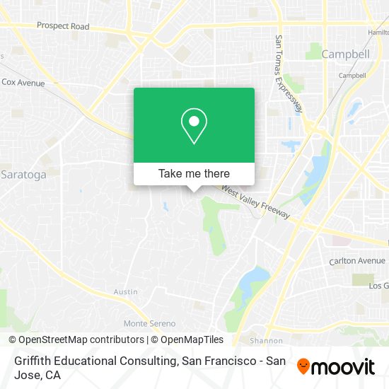 Griffith Educational Consulting map