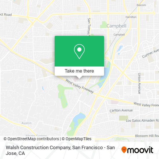 Mapa de Walsh Construction Company