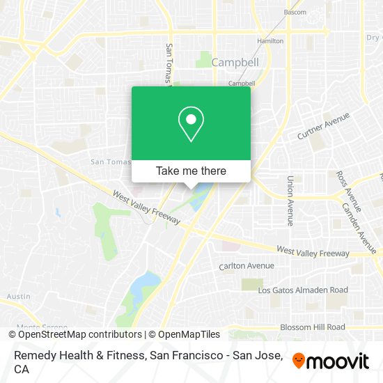 Remedy Health & Fitness map