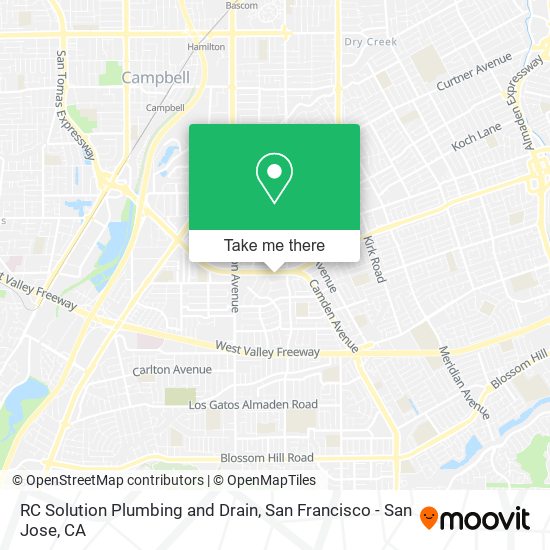 Mapa de RC Solution Plumbing and Drain