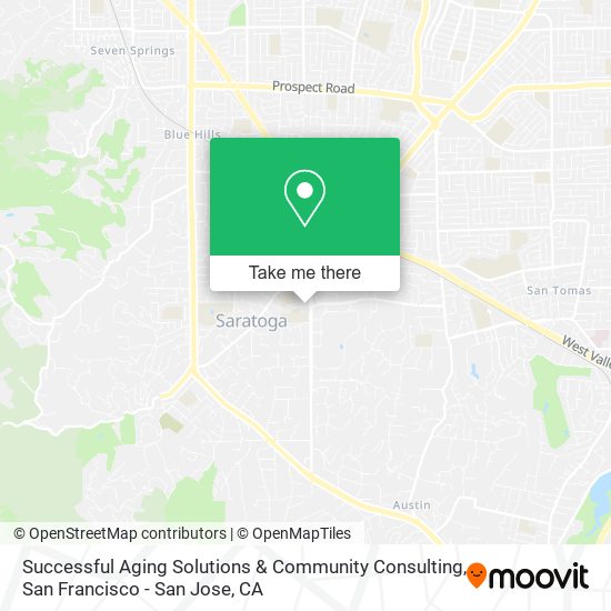 Successful Aging Solutions & Community Consulting map