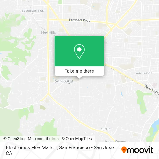Electronics Flea Market map