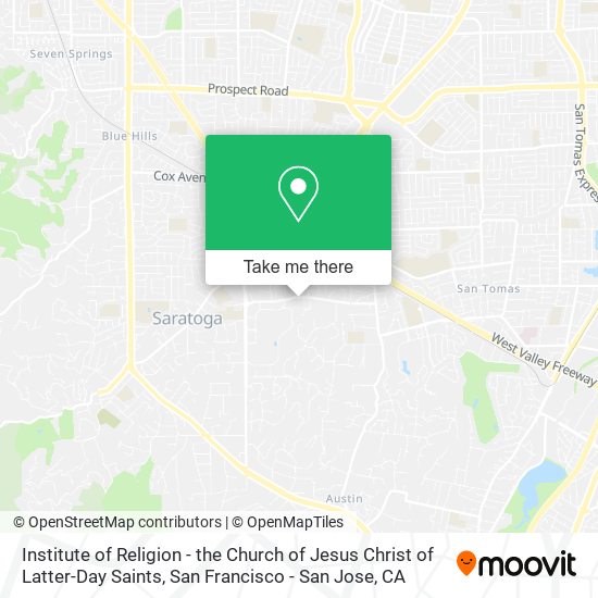 Institute of Religion - the Church of Jesus Christ of Latter-Day Saints map