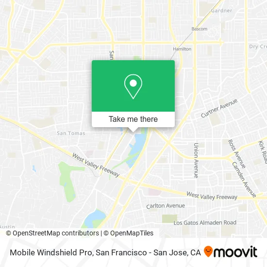 Mobile Windshield Pro map
