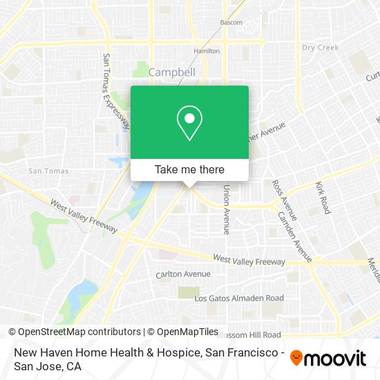Mapa de New Haven Home Health & Hospice