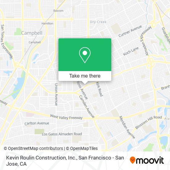 Kevin Roulin Construction, Inc. map