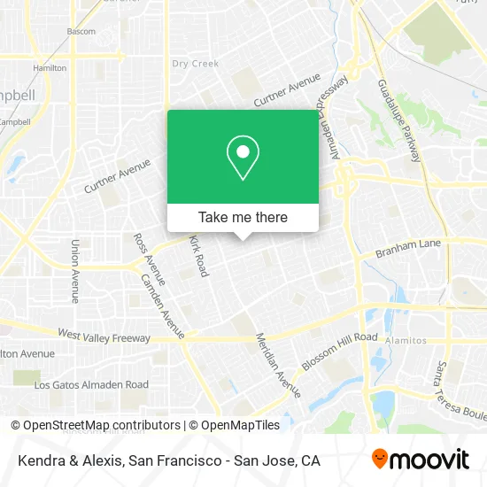 Mapa de Kendra & Alexis