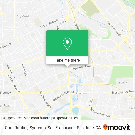 Cool Roofing Systems map