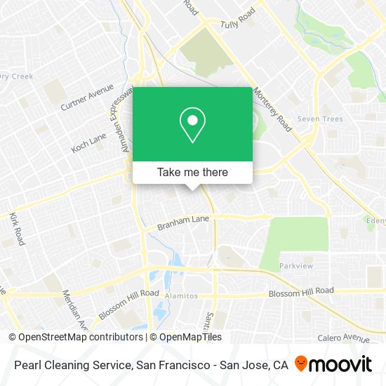 Mapa de Pearl Cleaning Service