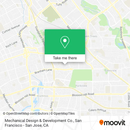 Mapa de Mechanical Design & Development Co.