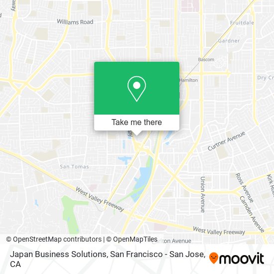 Mapa de Japan Business Solutions