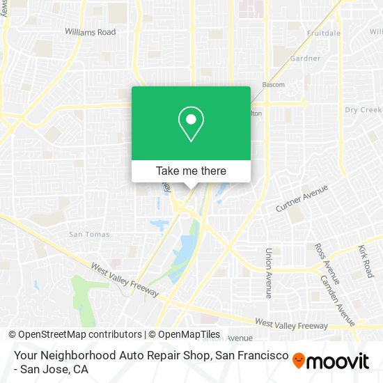 Mapa de Your Neighborhood Auto Repair Shop