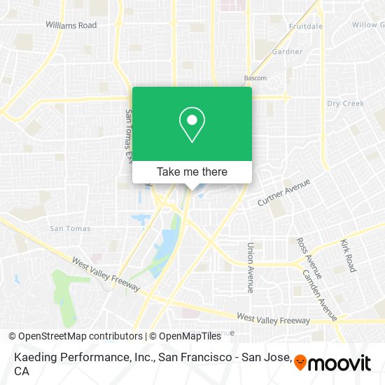 Kaeding Performance, Inc. map