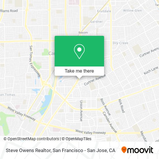 Steve Owens Realtor map