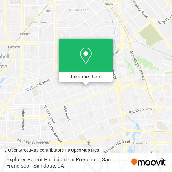 Mapa de Explorer Parent Participation Preschool