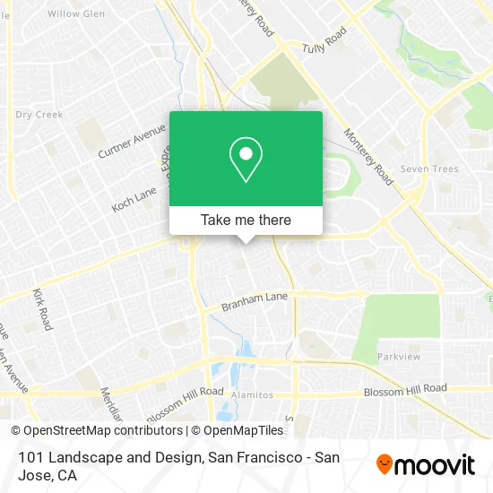 101 Landscape and Design map