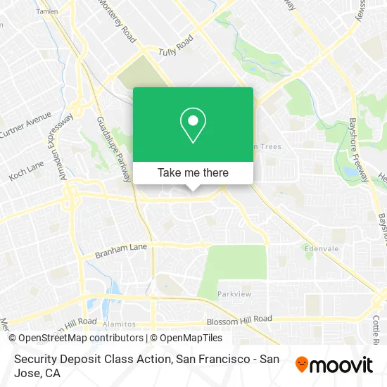 Security Deposit Class Action map