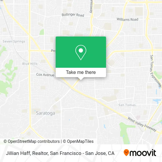 Jillian Haff, Realtor map