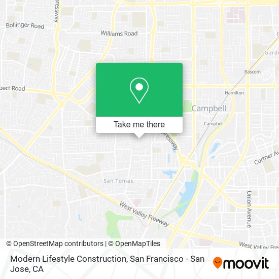 Mapa de Modern Lifestyle Construction