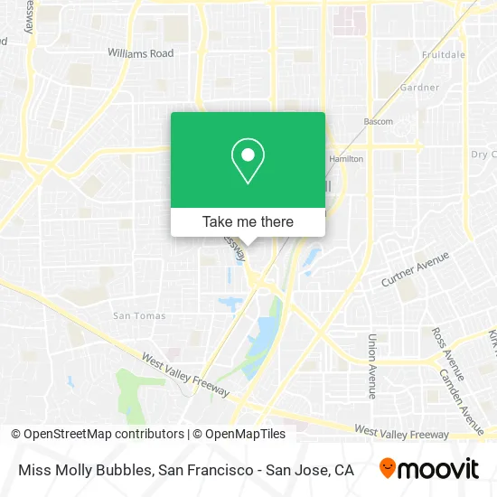 Mapa de Miss Molly Bubbles