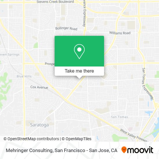 Mehringer Consulting map