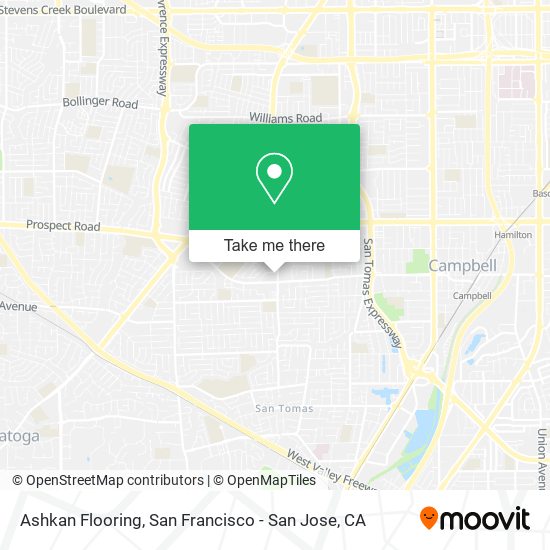 Ashkan Flooring map