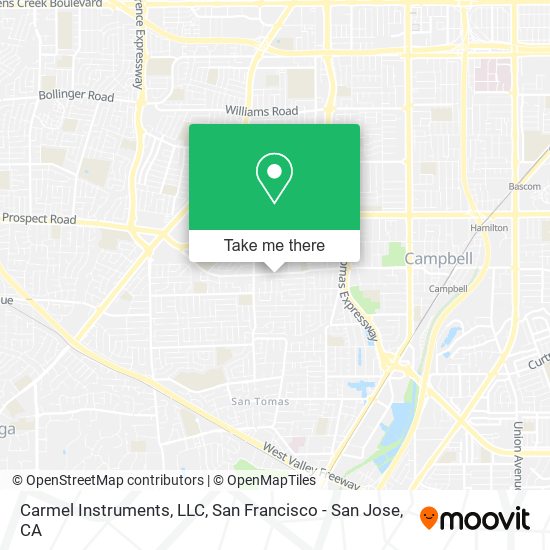 Carmel Instruments, LLC map